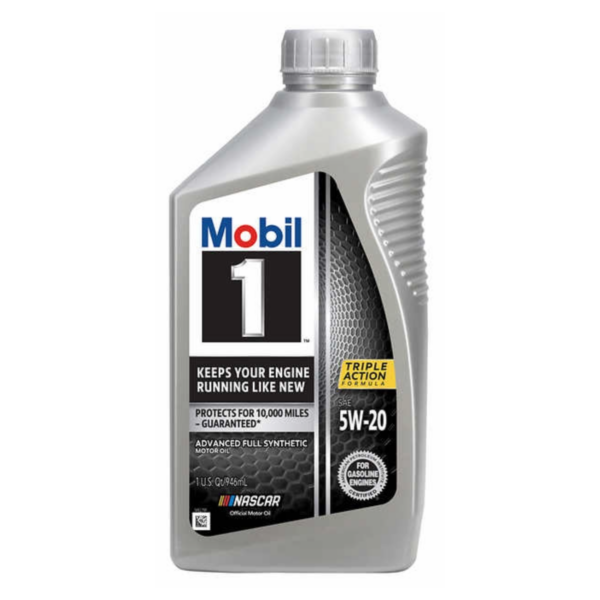 MOBIL 1 FULL SYNTHETIC MOTOR OIL 5W-20 1 QT
