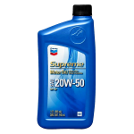 CHEVRON SUPREME CONVENTIONAL MOTOR OIL 20W-50 1 QT